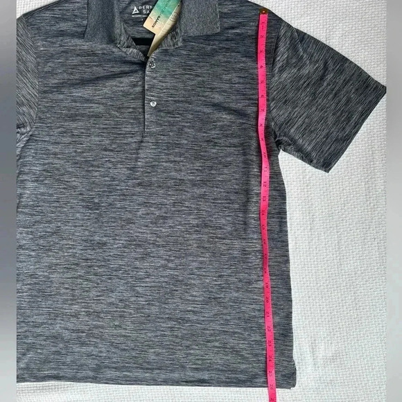 Bermuda Sands Men’s S Golf Polo USPF 50 Sweat Wicking Country Club Classic Navy - Picture 7 of 9